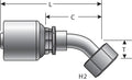 HYDRAULIC COUPLING - FIELD ATTACHAB