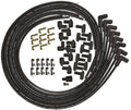 Moroso Universal Ignition Wire Set - Blue Max - Spiral Core - Unsleeved - 90 Degree - Black