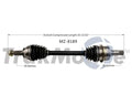 NEW CV AXLE