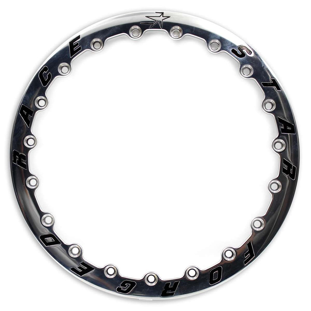 Race Star 16in. Forged Pro Bead-Loc Ring 19-Hole (Single) - Polished