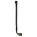 Fragola -6AN Hose Assembly Straight x 90 Degree Steel Nut 72in