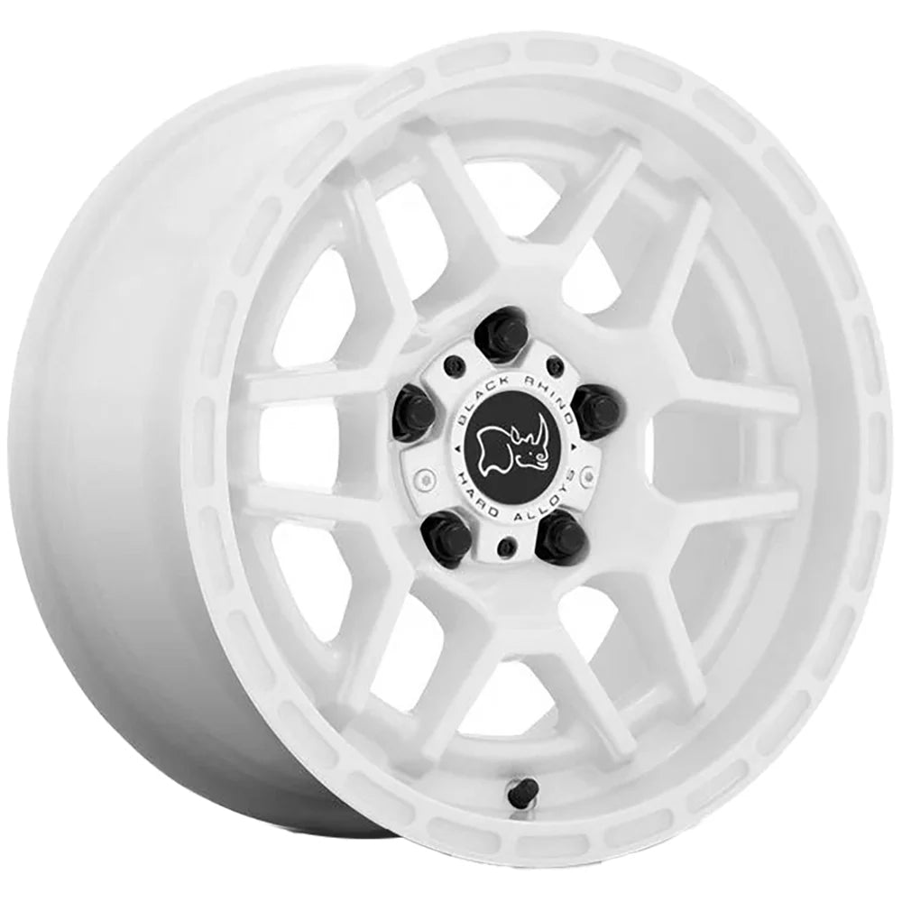 Wheel Pros Black Rhino Hard Alloys BR BATONA 19X8 5X112 20 66 G-WHITE 1980BTA205112W66
