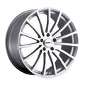 TSW Alloy Wheels silver auto part