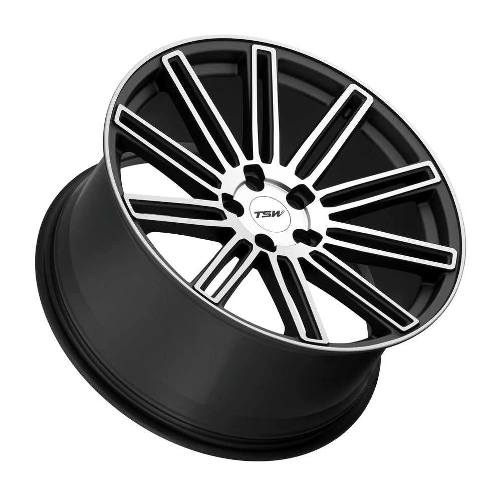 ~(32 lbs. 20X20X11)~ TSW CROWTHORNE 18x9.5 5/120 ET20 CB76.1 MATTE GUNMETAL W/MATTE MACHINE FACE