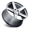 TSW Alloy Wheels silver auto part