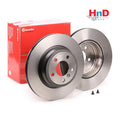 Brembo 2016 BMW 328i/15-16 328i xDrive/17-18 330i Rear Premium UV Coated OE Equivalent Rotor