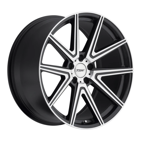 ~(32 lbs. 21X21X10)~ TSW ROUGE 19x8.5 5/100 ET35 CB72.1 GUNMETAL W/MIRROR CUT FACE
