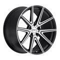 ~(32 lbs. 21X21X10)~ TSW ROUGE 19x8.5 5/100 ET35 CB72.1 GUNMETAL W/MIRROR CUT FACE