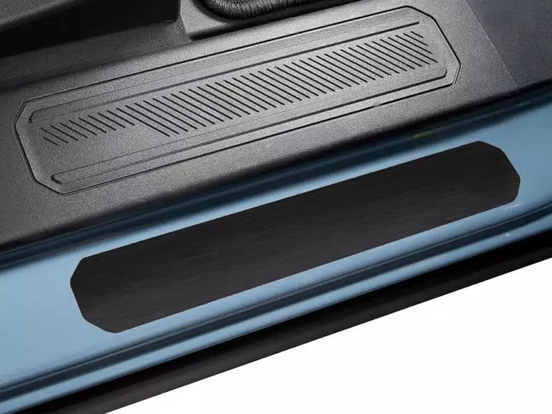 21C BRONCO 2 DOOR (2 PCS) DOOR SILLS BLACK PLATINUM
