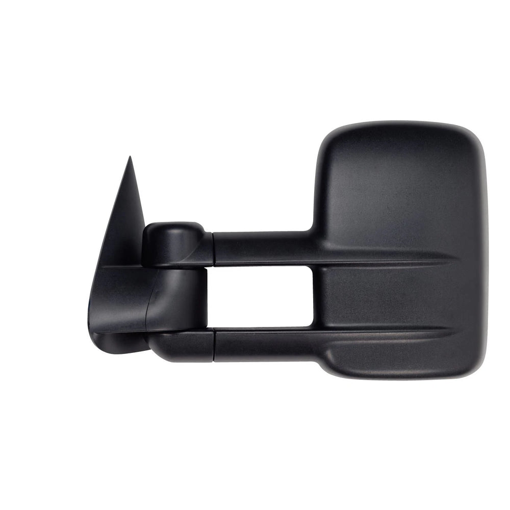 9906 GM SILVERADO/SIERRA LH MANUAL FOLDAWAY OE MIRROR TXTURED BLK EXTENDABLE TOWING DUAL GLASS