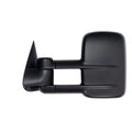 9906 GM SILVERADO/SIERRA LH MANUAL FOLDAWAY OE MIRROR TXTURED BLK EXTENDABLE TOWING DUAL GLASS