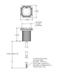 DIRECTIONAL LED SINGLE COLOR FLUS