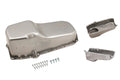 Oil Pan Natural Unfinished Steel Fits 1955-1979 Chevrolet 265-350 Small Block with Driver Side Dipstick Mr Gasket