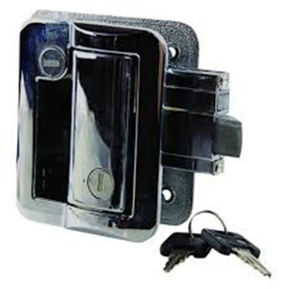 ENTRY DOOR LATCH KIT CHROME GLOBAL