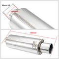 Megan Universal Exhaust Muffler Roll Tip (SS 3 inch)