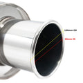 Megan Universal Exhaust Muffler Roll Tip (SS 3 inch)