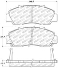 Stoptech Sport PAD HON