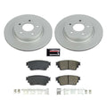Power Stop 2021 Nissan Rogue Rear Z17 Coated Brake Kit