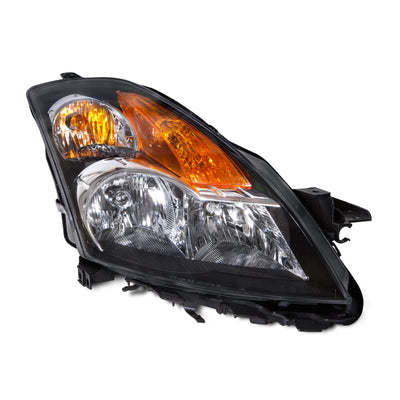 RH H/LMP ASSY COMP; SEDAN; W/HALOGEN; W/BLK BEZEL ALTIMA 200707