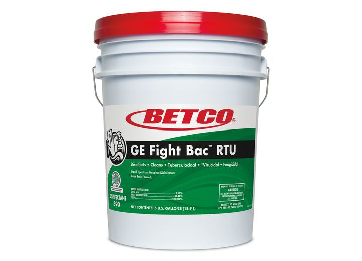 GE FIGHT BAC RTU ONESTEP NO RINSE DISINFECTANT 5 GAL PAIL
