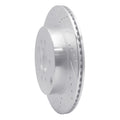 DFC 07-15 Mazda CX-9 Rear Left Drilled & Slotted Silver Brake Rotor