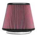 K&N Universal Clamp-On Air Filter 7in x 5-3/16in Flange 10in x 6-1/4in B 6-3/4in x 4-1/2in T 8in H