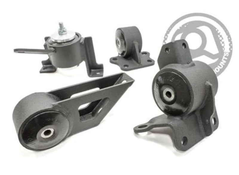 Innovative 01-06 Acura MDX J-Series Black Steel Mount 75A Bushing (Front Mount Only)