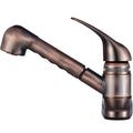 NONMETALLIC PULLOUT RV KITCHEN FAUCET OIL RUBBED BRONZE