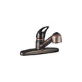 NONMETALLIC PULLOUT RV KITCHEN FAUCET OIL RUBBED BRONZE