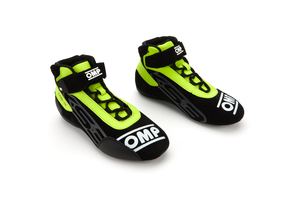 OMP KS-3 Shoes My2021 Black/Yellow - Size 45