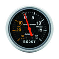 Autometer Sport-Comp 2-5/8in 30 IN HG/20 PSI Mechanical Boost/Vacuum Gauge