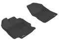 3D MAXpider 2009-2011 Toyota Venza Kagu 1st Row Floormat - Black