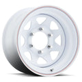 WHITE SPOKE 15X10 6X5.5 (3.75" BS)*