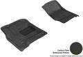 3D MAXpider 2014-2020 Chevrolet Silverado Double Cab/Crew Cab Kagu 1st Row Floormat - Black