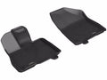 3D MAXpider 21-24 Toyota Sienna Kagu 1st Row Floormats - Black