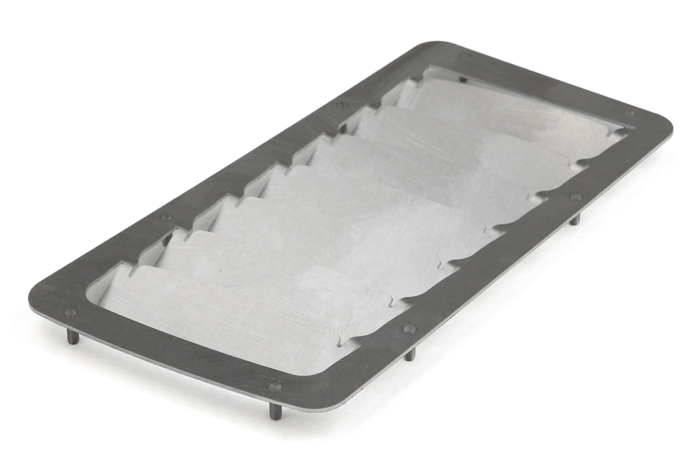 Verus Engineering Hood Louver Kit Large Louvers Only Bare aluminum - FT86