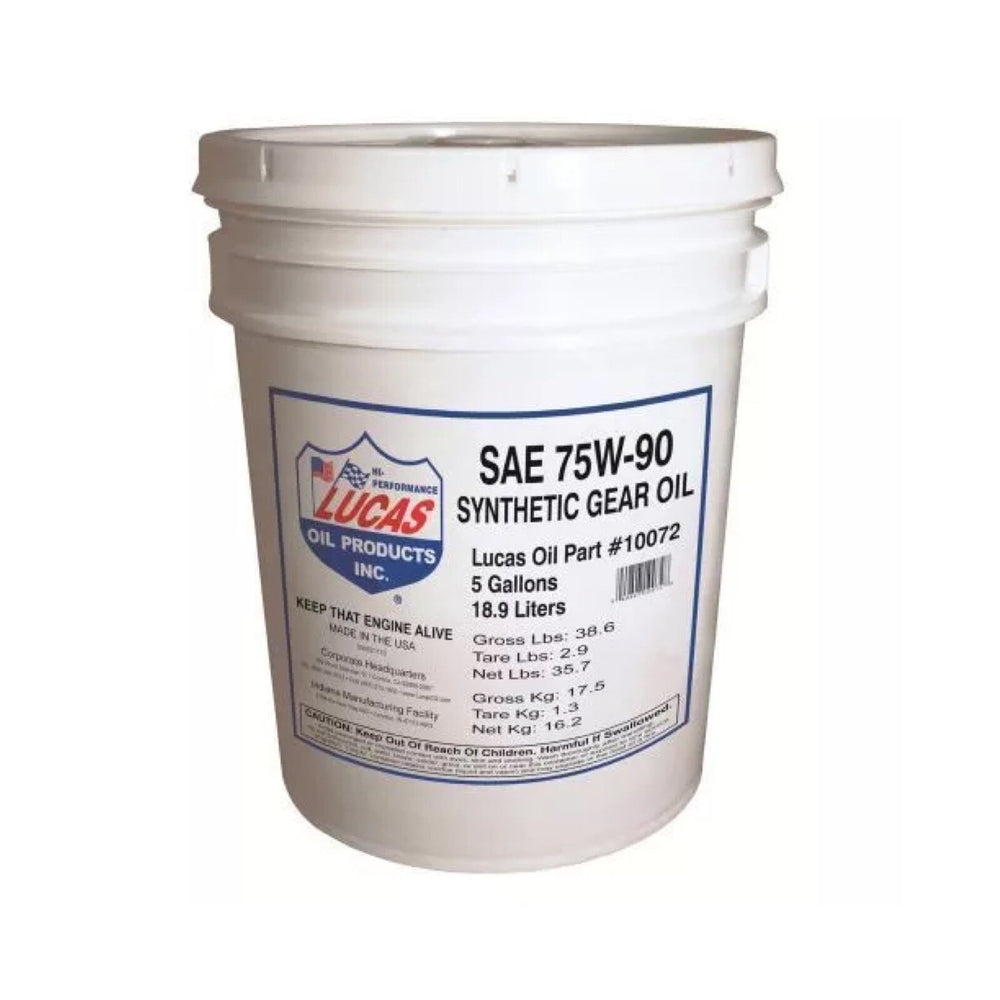 SYNTHETIC SAE 75W90 TRANS & DIFF LUBE/1X1/5 GALLON PAIL