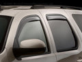 WeatherTech 07-13 Chevrolet Tahoe Front and Rear Side Window Deflectors - Dark Smoke