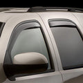 WeatherTech 07-13 Chevrolet Tahoe Front and Rear Side Window Deflectors - Dark Smoke