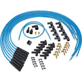 Moroso Universal Ignition Wire Set - Blue Max - Spiral Core - Unsleeved - Straight - Blue