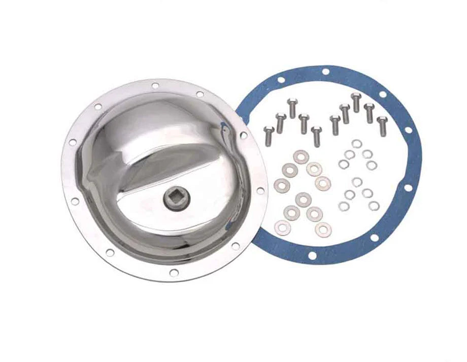 Kentrol 87-06 Jeep Wrangler YJ/TJ Rear Differential Cover Model 35 - Polished Silver