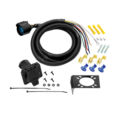 7-WAY TRAILER WIRING HARNESS, U.S.