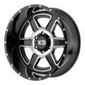 XD832 18X9 5X5.0 G-BLK MACH 00MM