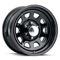 BLACK DAYTONA RBPS 16X7 5X4.5 w/ CAP