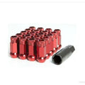 Wheel Mate Muteki SR48 Open End Lug Nuts - Black 12x1.50 48mm