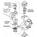 CASTER/CAMBER KIT DANA 60