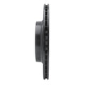 R1 16-26 BMW 228I Gran Coupe Rear Left Drilled & Slotted Black Brake Rotor