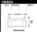 Hawk Performance auto part installed view