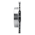 R1 Concepts Brake Rotor Drilled and Slotted Silver Fits Subaru Impreza