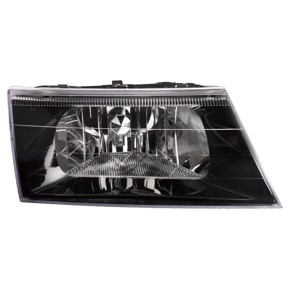 RH HEADLAMP ASSY COMPOSITE; MARAUDER; W/O BULBS OR SOCKETS; BLACK; MARAUDER 030